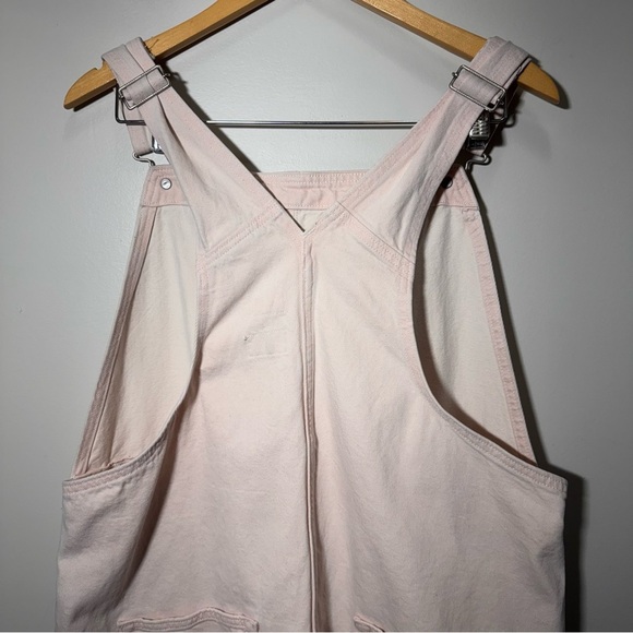 Levi’s Fresh Hendrix Pastel Pink Overalls Dress / Jumper Size XL 100% Cotton - Picture 10 of 16